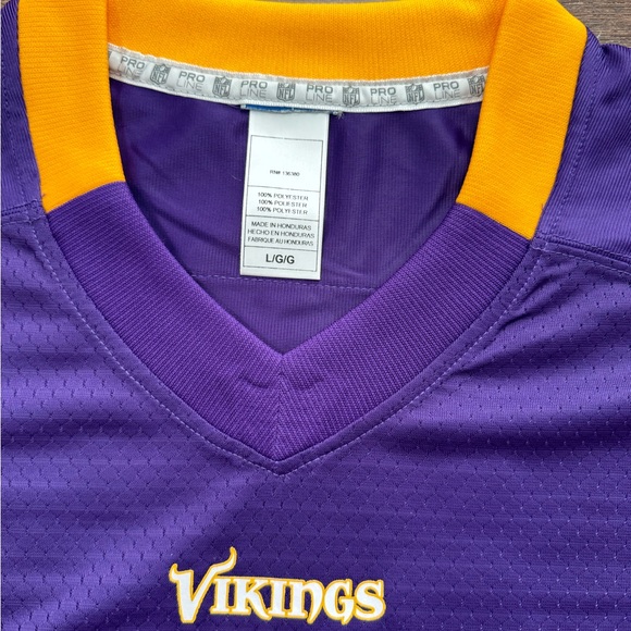 NWOT - Minnesota Vikings NFL Jerseys - Picture 3 of 11